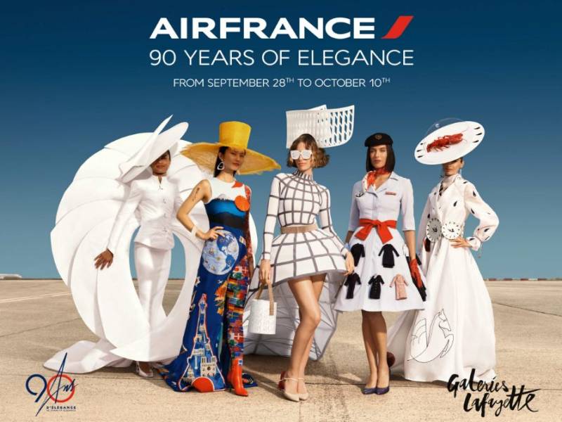 Air France świętuje 90 lat elegancji